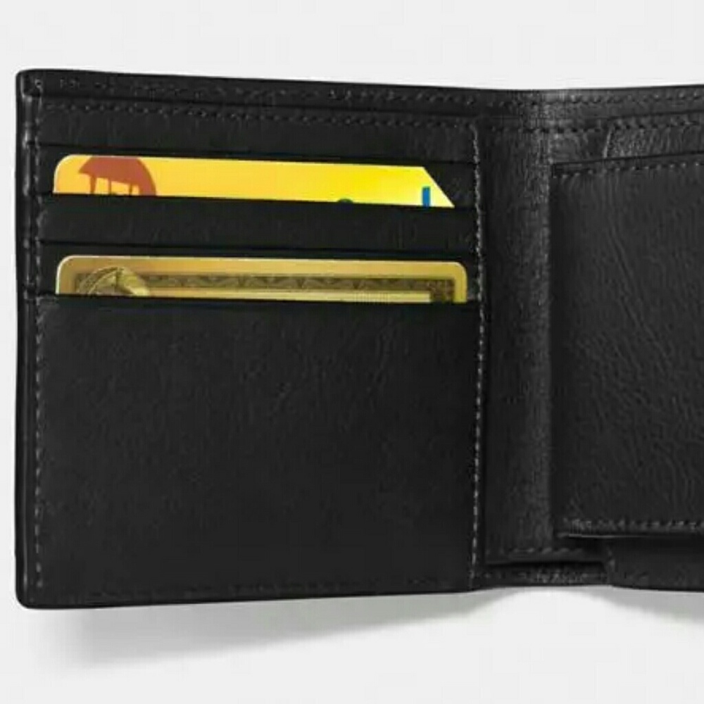 {SOLD}●Authentic Men's Coach 2-1 Leather Wallet - Picture 4 of 6